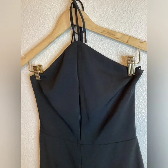Lovers + Friends Halter Ciara Jumpsuit Black Size XXS - Picture 5 of 8